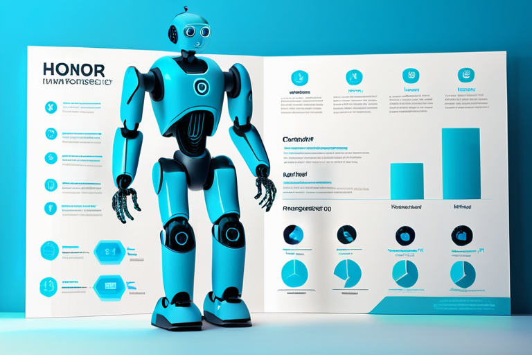 스마트폰 메이커 Honor, 첫 인간형 로봇 MWC 에서 공개합니다