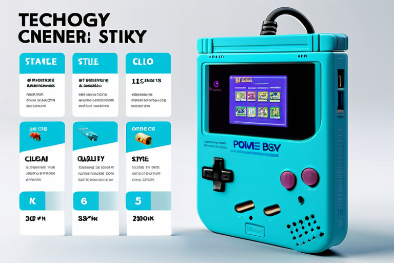 닌텐도 게임보이 신형? 아니지만 포켓몬 음악 컬렉터블