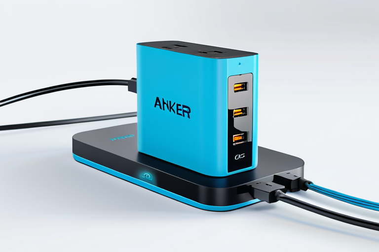 데스크톱 충전 지옥 탈출: 앰커 7 포트 충전 스테이션, 강력하고 깔끔한 해결책
