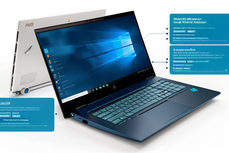 AMD AI 노트북, 16인치 2K 화면16GB 램 547! 코파일럿 PC 기능 탑재