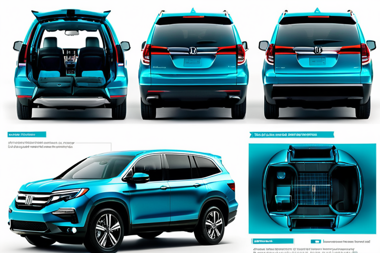 SUV 라도 미니밴처럼? 2026 년형 Honda Pilot, 공간 마법사 Man Maximum, Machine Minimum 철학 증명